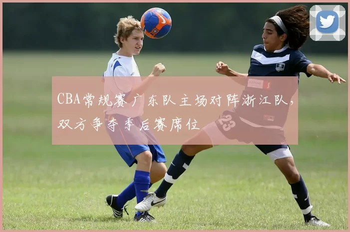 CBA常规赛广东队主场对阵浙江队,双方争夺季后赛席位