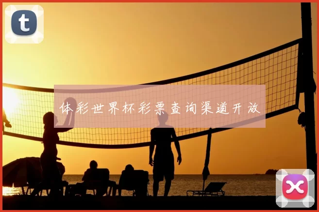 体彩世界杯彩票查询渠道开放