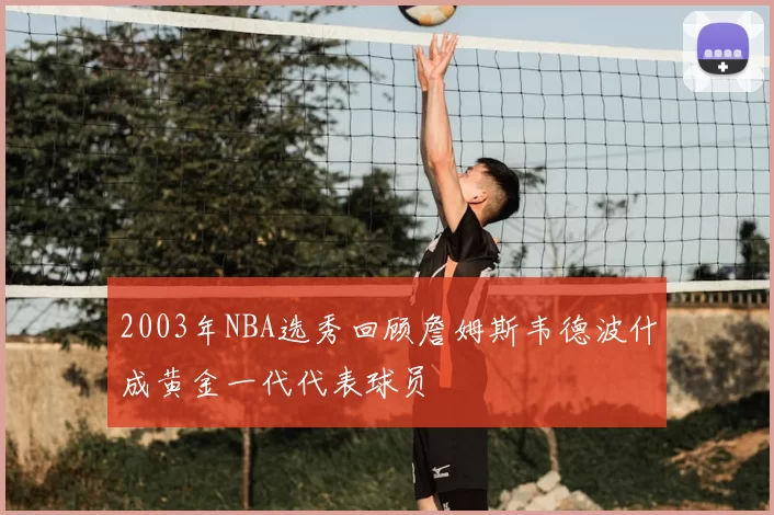 2003年NBA选秀回顾詹姆斯韦德波什成黄金一代代表球员